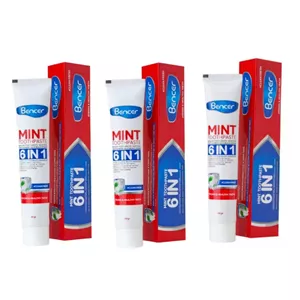خمیر دندان بنسر مدل نعناع وزن 65 گرم بسته 3 عددی
