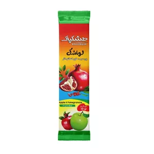 لواشک با طعم انار و سیب خشکپاک - 50 گرم