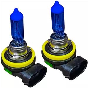 لامپ مه شکن چراغ جلو تک حالته بست یدک مدل یخی پایه H11 مناسب برای BYD F3 بسته ۲ عددی