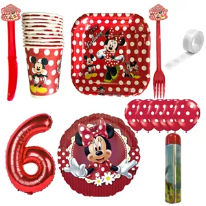 مجموعه 30 عددی تم تولد مستر تم طرح مینی موس سوپر پلاس کد 6