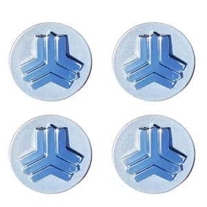 درپوش رینگ خودرو آراکس یدک مدل AY-1025 مناسب برای کوییک مجموعه  4 عددی