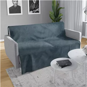 شال مبل شاران هوم مدل مخملی طرح ساده سایز 150×180 سانتی متر