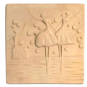 تابلو سفالی مدل طبیعت شاد کد tile-2
