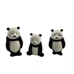 مجسمه مدل پاندا مجموعه سه عددی