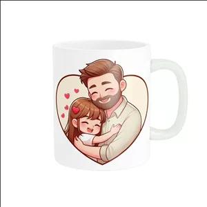 ماگ پاد آفرین مدل مهر پدرانه روز پدر کد 1099