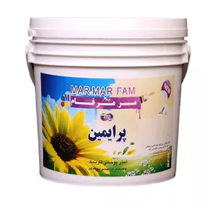 رنگ استری اکریلیک سفید مات مرمرفام کد 304 وزن 11 کیلوگرم