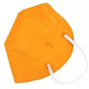 ماسک تنفسی ریما مدل وی تایپ N99 نانو کد Orangei-V99 بسته 10عددی