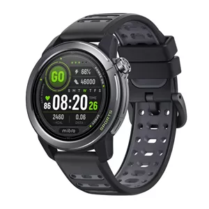 ساعت هوشمند 46 میلی‌متری میبرو مدل GS Active2 با بند سیلیکونی 
