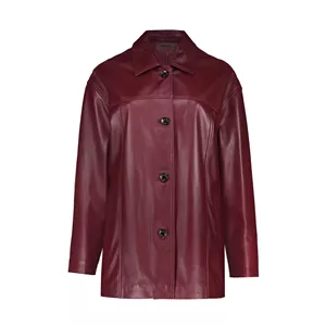 کت چرم زنانه چرم مشهد مدل B0487-044-40