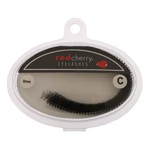 مژه مصنوعی رد چری مدل Classic Cluster Band کد 8 C بسته 10 عددی