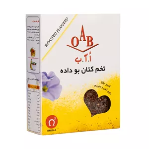 تخم کتان بو داده اُ آ ب - 200 گرم