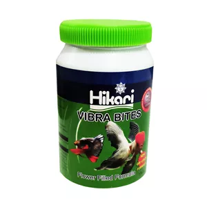غذا ماهی هیکاری مدل VIBRA BITES وزن 150 گرم