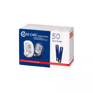 نوار تست قند خون کلور چک مدل 4230 کد 63 بسته 50 عددی