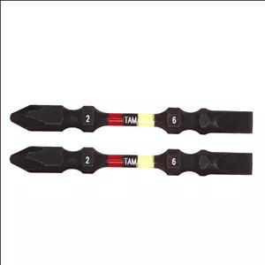 سری پیچ گوشتی یک سر چهارسو یک سر دو سو تام مدل ART-B 62 - 2PCS - مجموعه2 عددی