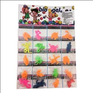 خاک ژله ای بیوژل مدل حیوانات کد ZH06 مجموعه 20 عددی