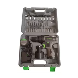 دریل پیچ گوشتی سه نظام 10 میلی متر 12ولت فرانول مدل FCD-12 مجموعه 26 عددی