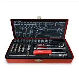 آچار بکس هانسول مدل 8523A مجموعه 22 عددی