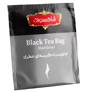 چای سیاه عطری کیسه‌ای پوشش دار شاهسوند - 2000 گرم بسته 1000 عددی