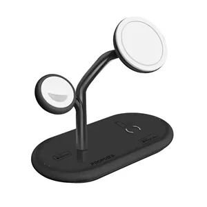شارژر بی سیم پرومیت مدل SYNERGY.BLACK