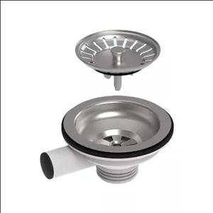 زیرآب سینک ظرفشویی محک مدل فانتزی با خروجی سرریز کد 227