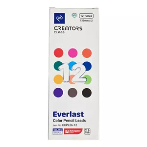 نوک مداد رنگی 2.6 میلی متری کریتورز کلاس مدل 12 بسته 12 عددی