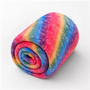 پتو مسافرتی 2 نفره مدل هفت رنگ سایز 220x200 سانتی‌متر