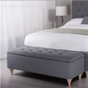 پاف طرح مدرن مدل محفظه دار پایه چوبی کد 141
