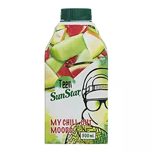 آبمیوه میکس هندوانه و ملون سان استار - 500 میلی لیتر