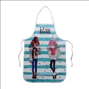 پیش بند آشپزخانه مدل دختران زمستانی کد P 08