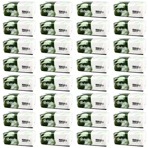 دستمال کاغذی 100 برگ 2 لایه راشین کد 3223 بسته 32 عددی