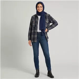 شکت زیر باسن زنانه مدل چهارخونه کد 877