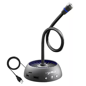میکروفن رومیزی اچ اکس اس جی مدل F15 با درگاه اتصال USB