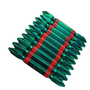نوک پیچ گوشتی دو سر چهار سو کینگ مدل PH2 65 بسته 10 عددی