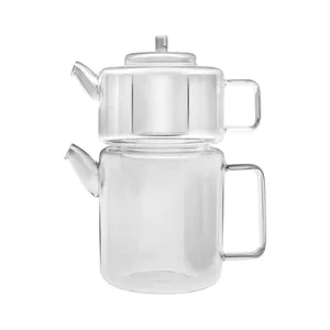 ست کتری و قوری ناتالی مدل فلت کد PRX220