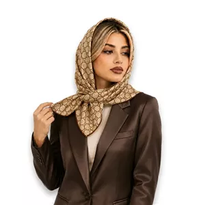 دستمال سر و گردن زنانه مدل نخ ابریشم