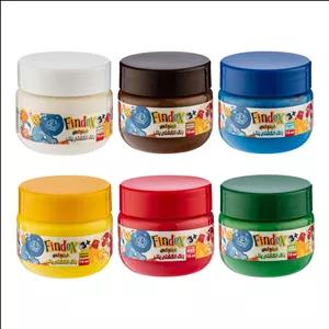 رنگ انگشتی  پنتر یونیسف مدل Findex Slim بسته 6 عددی