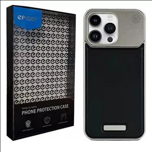 کاور اپیکوی مدل Lux Leather Metal مناسب برای گوشی موبایل اپل iPhone 16 Pro Max