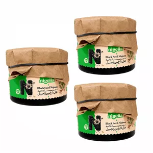 معجون سیاه دانه و هل و دارچین و زنجبیل نایجلا - 190 گرم بسته 3 عددی