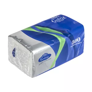 دستمال کاغذی 500 برگ گلریز مدل D500