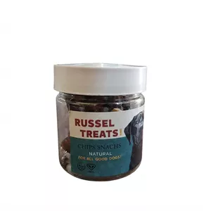 تشویقی سگ راسل مدل گوشت گردن طعم گوسفند وزن 100 گرم