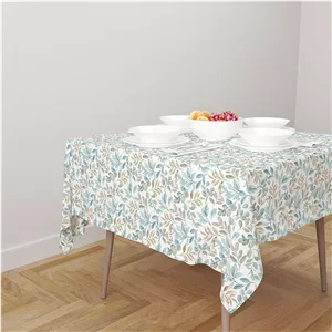 رومیزی طرح برگ کد F2RO1082