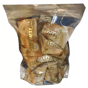 ویفر اوتامو با روکش شکلات و تکه های بادام زمینی - 400 گرم