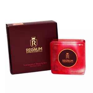 پن شستشو رگنوم مدل شفاف گلیسیرینه وزن 100 گرم