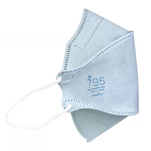 ماسک تنفسی ریما مدل سه بعدی نوجوان N95 نانو کد BlueLite_MF95 بسته 25 عددی