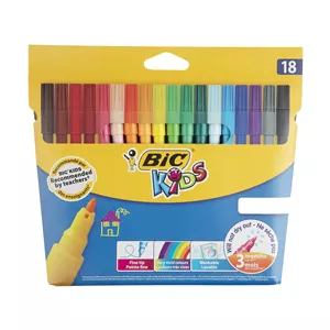 ماژیک رنگ آمیزی 18 رنگ بیک مدل کید ویزا کد 98534