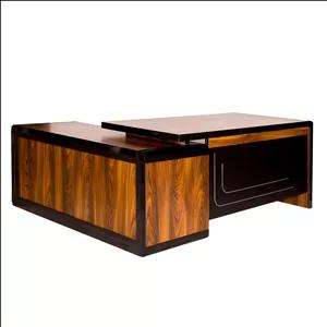 میز مدیریت چوبین نقش رضوان مدل ماهور