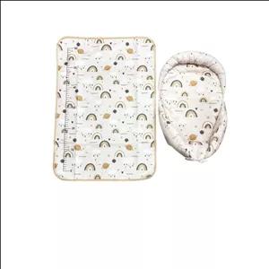 آغوشی نوزاد طرح رنگین کمان کد ST098