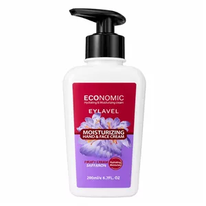 کرم مرطوب‌کننده دست، صورت، بدن ایلاول مدل زعفران مناسب برای انواع پوست، معمولی حجم 200 میلی‌لیتر