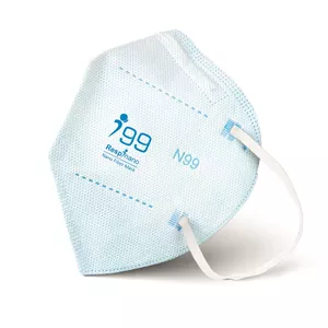 ماسک تنفسی ریما مدل وی تایپ N99 نانوالیاف رسپی نانو بسته 10 عددی