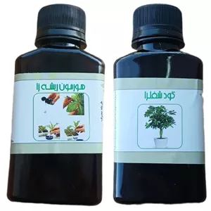 کود مایع شفلرا و هورمون ریشه زا  مدل life drop حجم 110 میلی لیتر